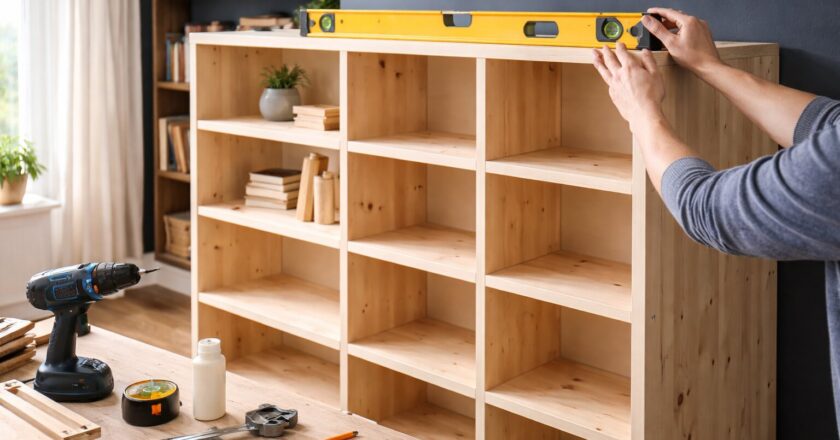 Zelf een boekenkast maken die perfect past bij jouw ruimte en collectie