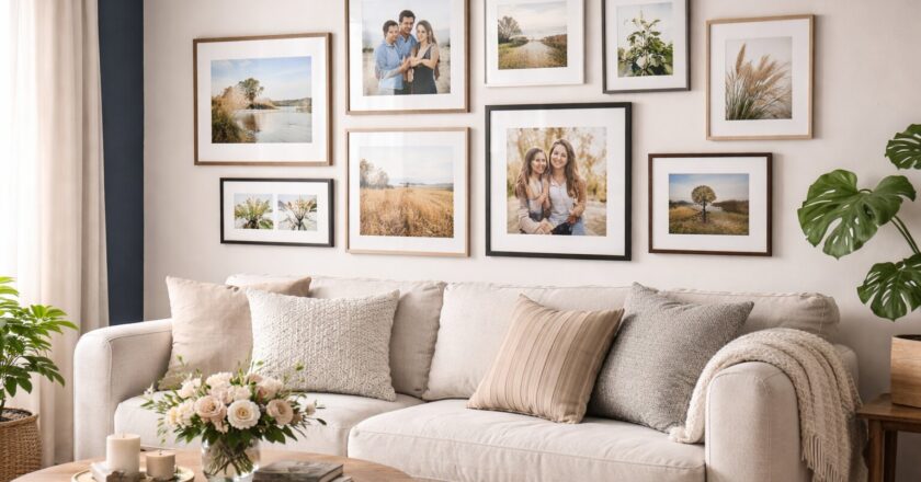 Foto’s aan de muur: ideeën die persoonlijkheid en samenhang brengen in je interieur