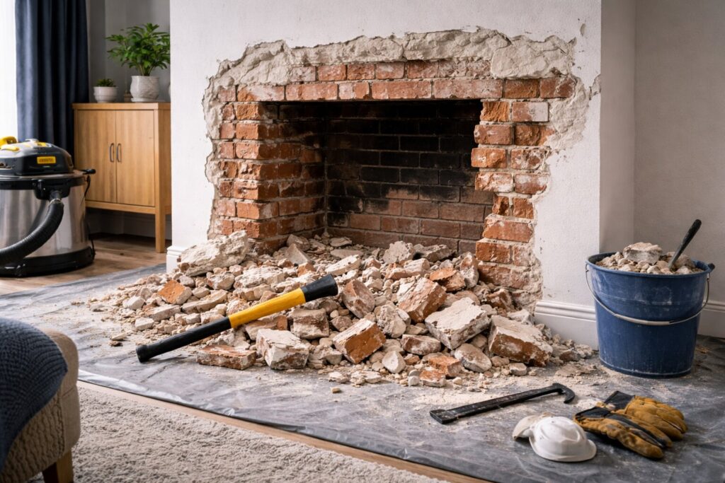 Een schouw afbreken: wat het betekent voor je woning en hoe je het verstandig aanpakt